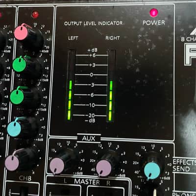 Maxon PSM8 8-Channel Personal Stereo Mixer Rare! image 2