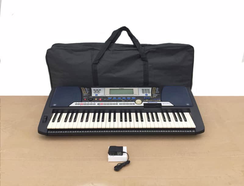 Yamaha PSR-540 Synthesizer Arranger Piano Keyboard + Accessories image 1