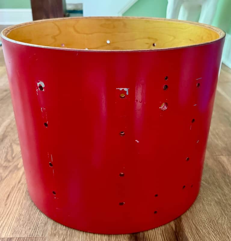 Immagine Ludwig 15" Marching Snare Drum Shell Project Vintage 70s 80s - 1