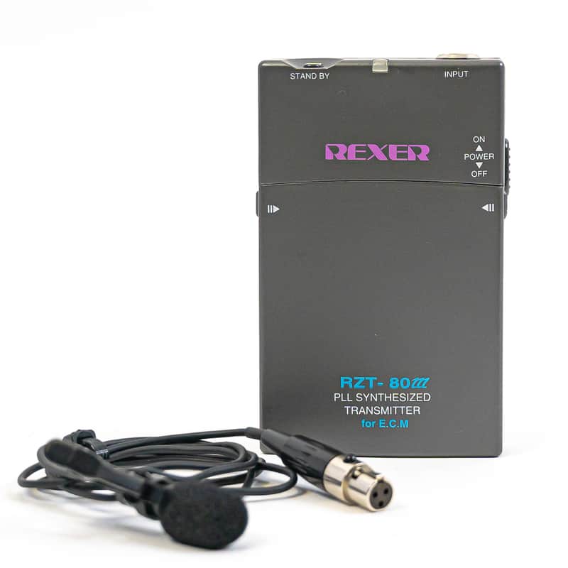 Rexer RZT-80M Wireless Condenser Lavalier Microphone image 1