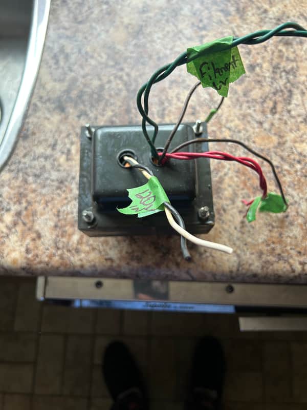 Fender Twin Reverb Reissue Power Transformer image 1