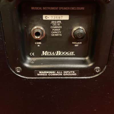 Mesa 212 Vertical Slant Rectifier Cab image 6