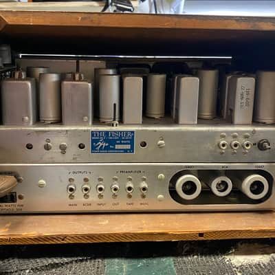 The Fisher 80-T Tube Preamplifier - Non Functioning Tuner image 2
