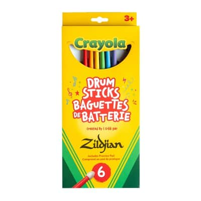 Zildjian x Crayola Kids Drumsticks & Pad image 3