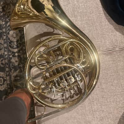 Yamaha YHR-561 Full Double French Horn 1980s - Brass image 3