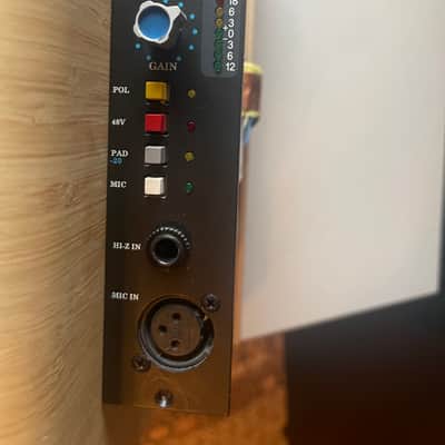 API 512c 500 Series Mic Preamp Module 2000 - Present - Black image 1