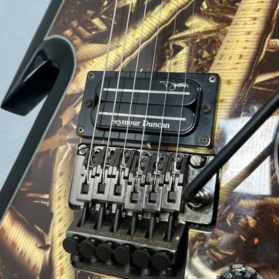 2006 Dean Dimebag Darrell Signature Razorback - Bone Shards image 8