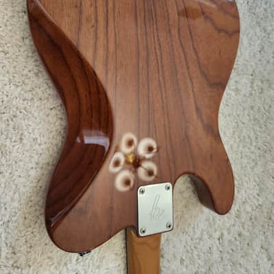Loaded Fender Warmoth Telecaster tele body Esquire Nashville HSS roasted swamp ash walnut finish tune-o-matic image 8