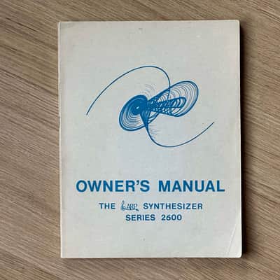 ARP 2600 Manual / Handbook // Original 1973 // VERY RARE!!