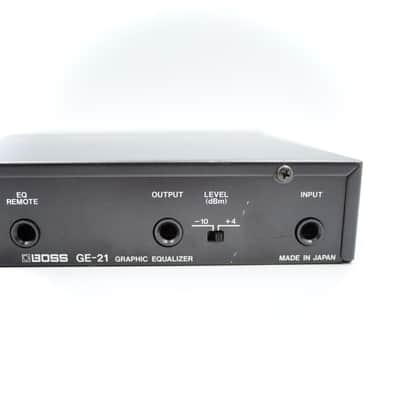 Boss Pro GE-21 Graphic Equalizer With Power Supply Made in Japan