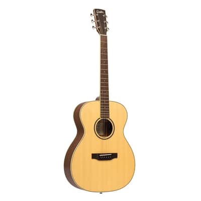 Crafter ES-MAHO TE NAT ES Series Orchestra Solid Sitka Spruce Top Mahogany Neck 6-String Acoustic-Electric Guitar w/Gig Bag image 1