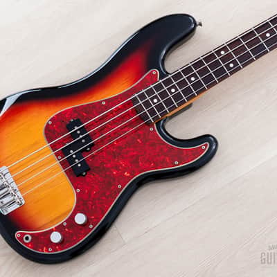 2002 Fender Precision Bass ‘62 Vintage Reissue PB62-53 Sunburst, Japan CIJ image 1
