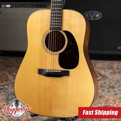 Martin D-18 Satin Standard Series Acoustic Guitar with Hardshell Case image 1