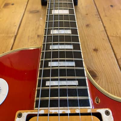 Burny Single Cutaway Custom RLC-75 AF 3 Pickup w/ Original Case 1990's Sunburst Ace Frehley image 19
