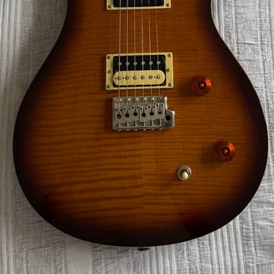 PRS SE Custom 22 2008 - Tobacco burst with Hiscox 'PRS' hard case image 1