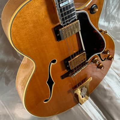 1962 Gibson L-5CESN Archtop Electric Hollowbody Guitar w/ Brown Lifton Case image 5