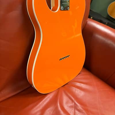 Fender Limited Edition Parallel Universe Series Deluxe Thinline Super Telecaster Orange image 12