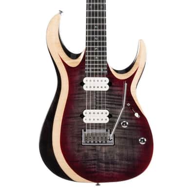 Cort X700 Duality II LVB w/bag Lava Burst image 2