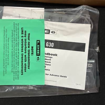 Line 6 Relay G30 Guitar Wireless System 2010s - Black image 3