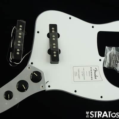 Fender Standard J Jazz Bass LOADED PICKGUARD w/ Pickups White. image 1