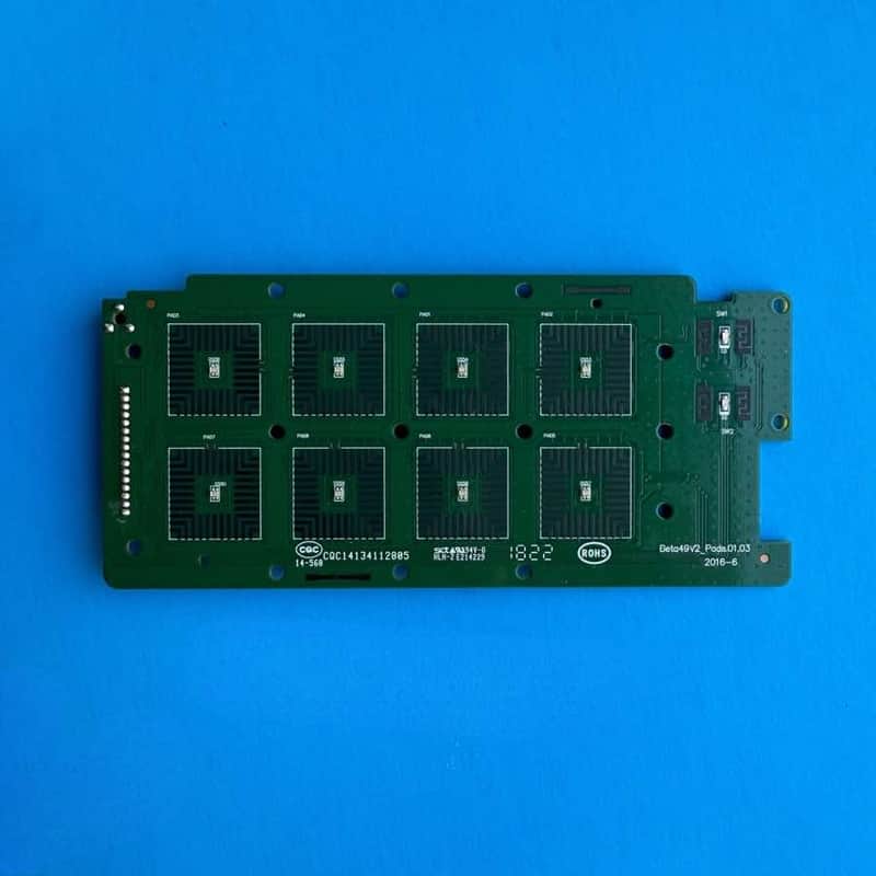 Nektar Impact LX49+ MIDI Keyboard Part: Drum Trigger Pad Circuit Board PCB image 1