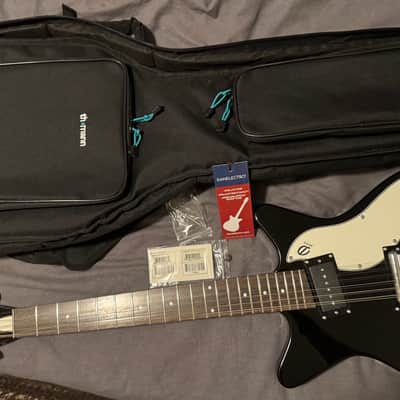 2025 Danelectro 59X12 Black w/gig bag image 1