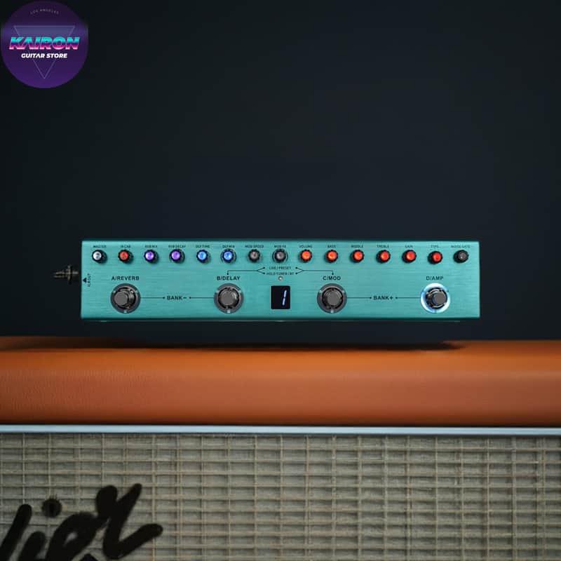 M-Vave Tank-G Guitar Multi Effects Processor Rechargeable Modeling IR Cabinets image 1