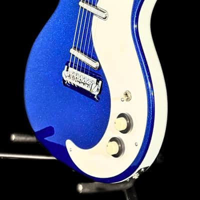 Danelectro ’59M NOS+ - Blue Metal Flake *USA Small Business* image 3
