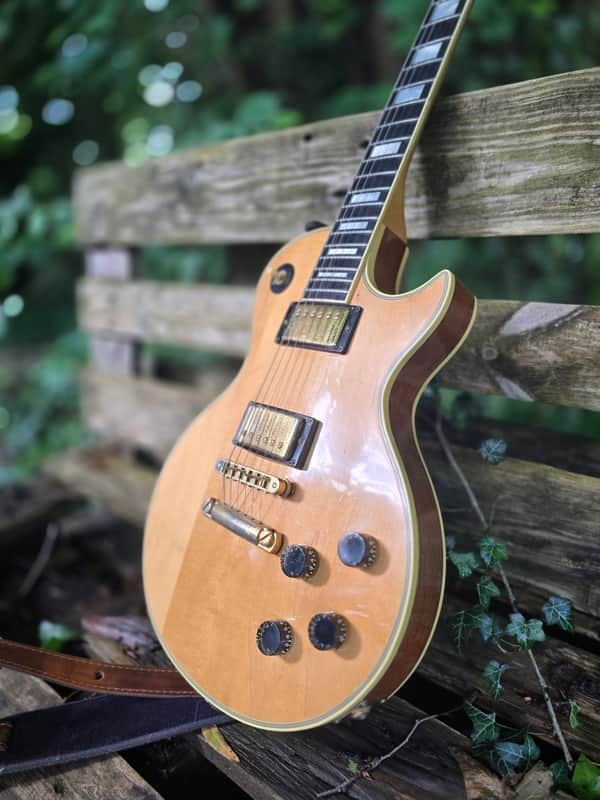 Gibson Les paul custom 1980 - Natural image 1