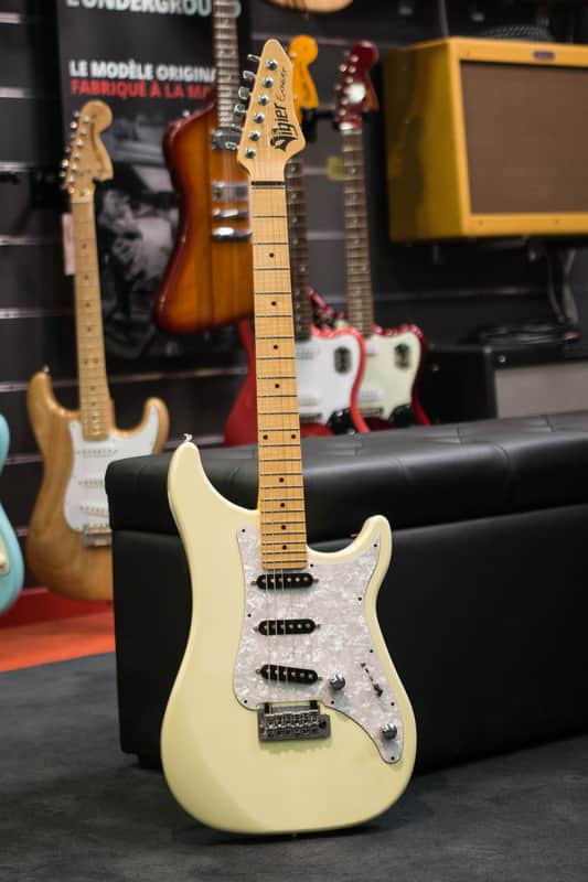 Vigier Expert Texas Blues retro white retro white image 1
