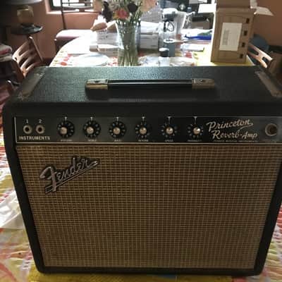 Fender Princeton Reverb 1965-66, Clean and Very Original image 14