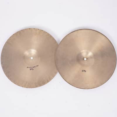 VINTAGE PAISTE 602 13" SOUND EDGE HIHATS "SUZI QUATTRO" image 2