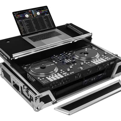 Odyssey FZGSRANEONEW1 Rane One Flight Case with 1U Rack Space and Glide Platform image 13