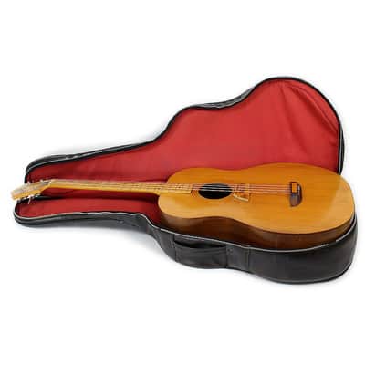 Vintage 1972 Ernie Ball Earthwood Acoustic Bass Guitar Natural Finish image 21