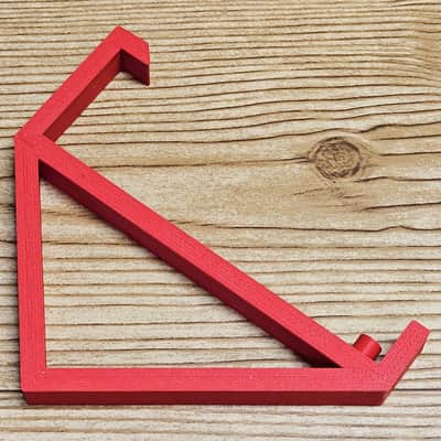 Red Color 35 Degree Angled Stands For Roland MC-101 Groovebox Synthesizers - Made in USA image 8