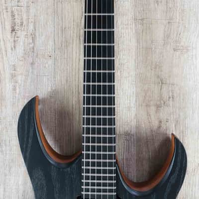 Mayones Duvell Elite Gothic 6 Guitar, Ash Top, Mahogany Body, Duncan Pickups image 4