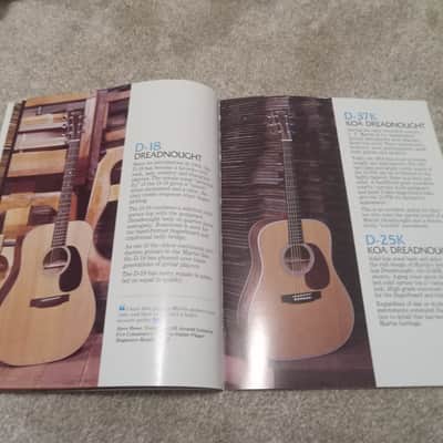 Vintage 1986 CF Martin Instruments Full-Color Guitar Catalog! Rare, Original Case Candy, Paperwork! image 4