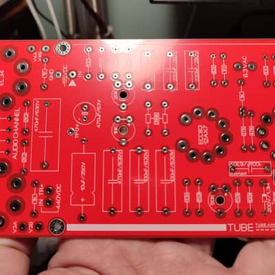 Tube Mono Amplifier 2xEL34 PP / 35Wrms ReDesign PCB (Elektor) PCB image 1