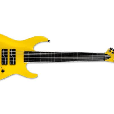 ESP Ltd SC-608 Baritone Yellow - Limited Edition image 1