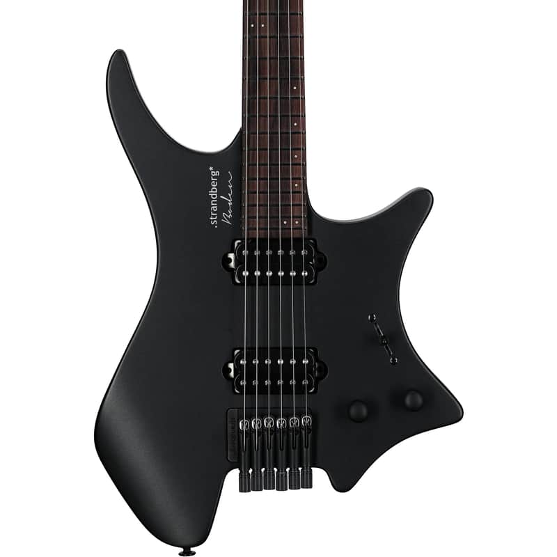 Strandberg Boden Essential 6 Headless 6-String Guitar - Black Granite image 1