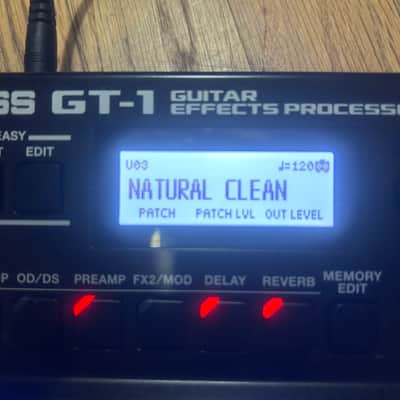 Boss GT-1 Guitar Effects Processor 2025- Present - Black image 6