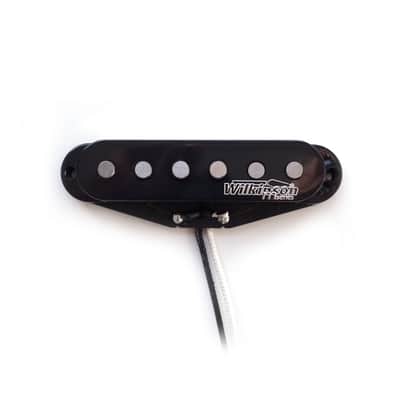 Wilkinson WVS Vintage Single Coil Pickup Alnico V for Stratocasters - Bridge (Black) image 8