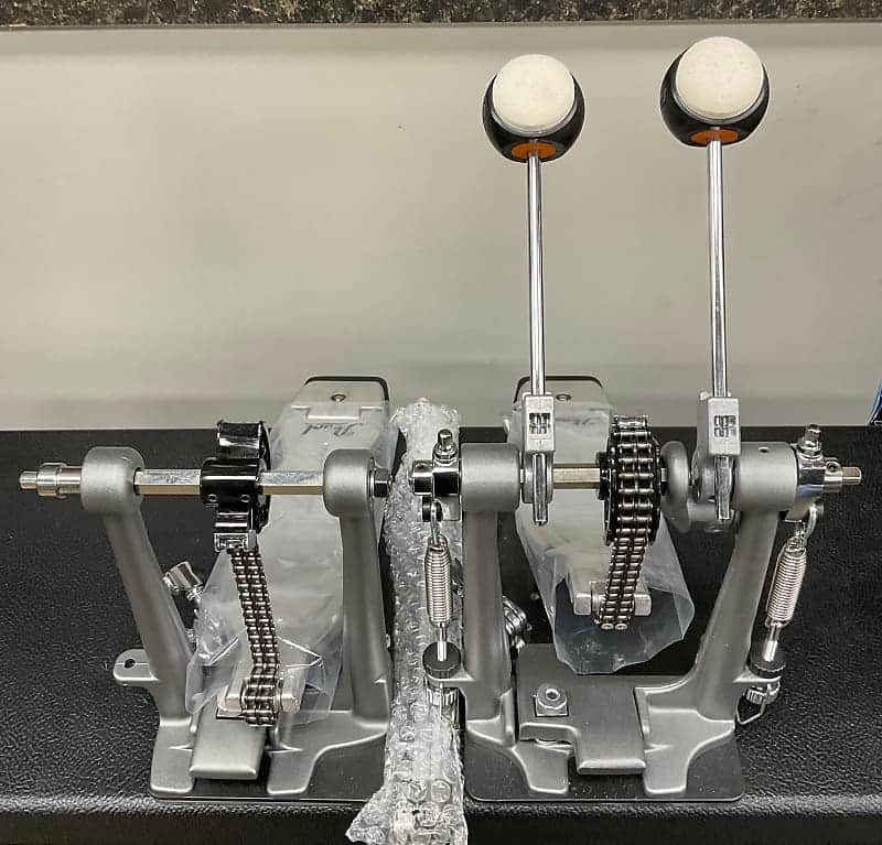 Pearl P1032 Eliminator Solo Chain-Drive Double Bass Drum Pedal 2024 - Black / Chrome image 1