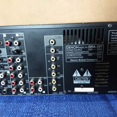 Denon DRA-397 AM/FM Stereo Receiver image 14