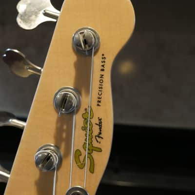 Squier Precision Bass Blue Sparkle image 2