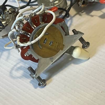 1990's Fender USA Stratocaster Guitar Complete Electronics Wiring Harness TBX image 13
