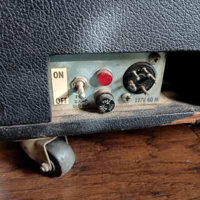 Leslie 18 Rotary Speaker 1974 - Black - Tremolo/Chorus with Foot-Switch image 6
