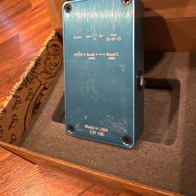 Suhr Dual Boost 2010s - Blue w box image 2