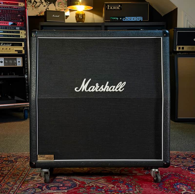 Marshall 1960AV Vintage 280-Watt 4x12" Angled Guitar Speaker Cabinet 2006 - G12 Vintage image 1