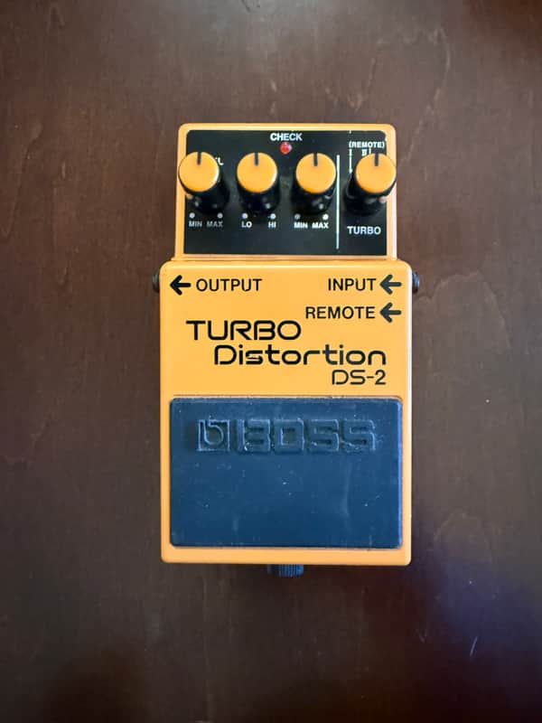 Boss DS-2 Turbo Distortion (Silver Label) 1989 - Present - Orange image 1